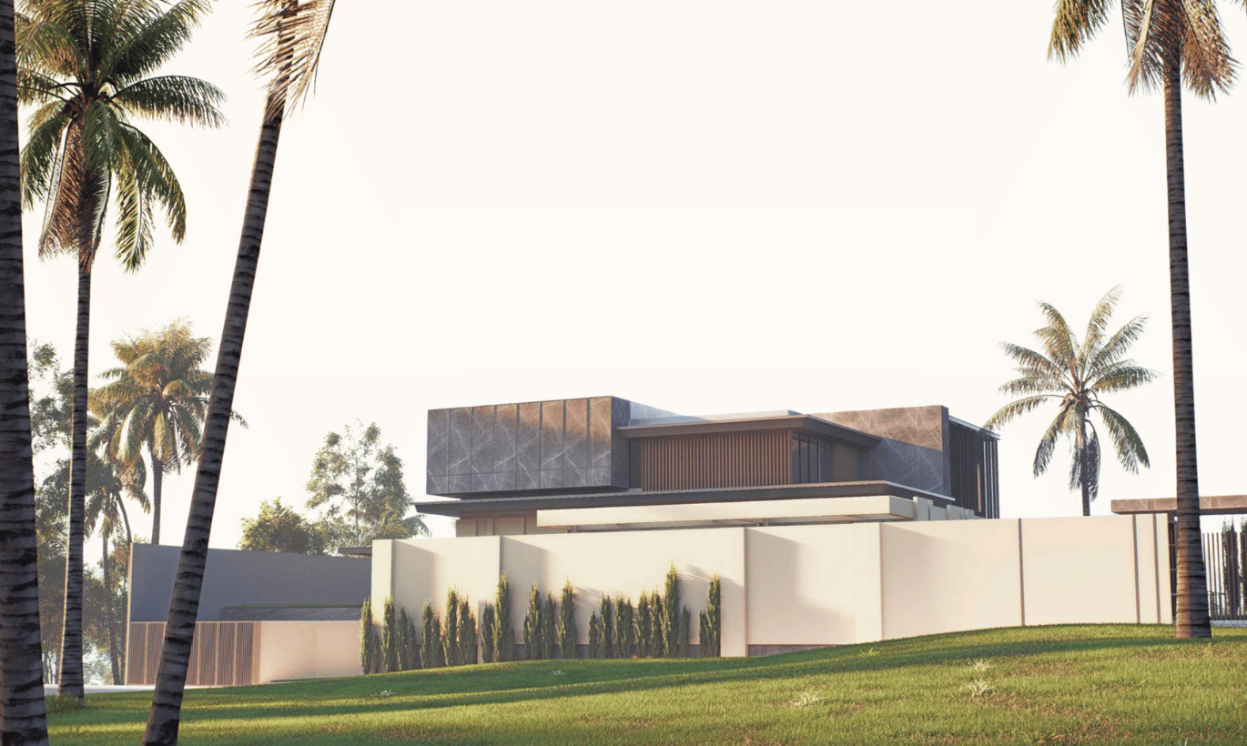 Bangun Ruang Modern Villa Architecture