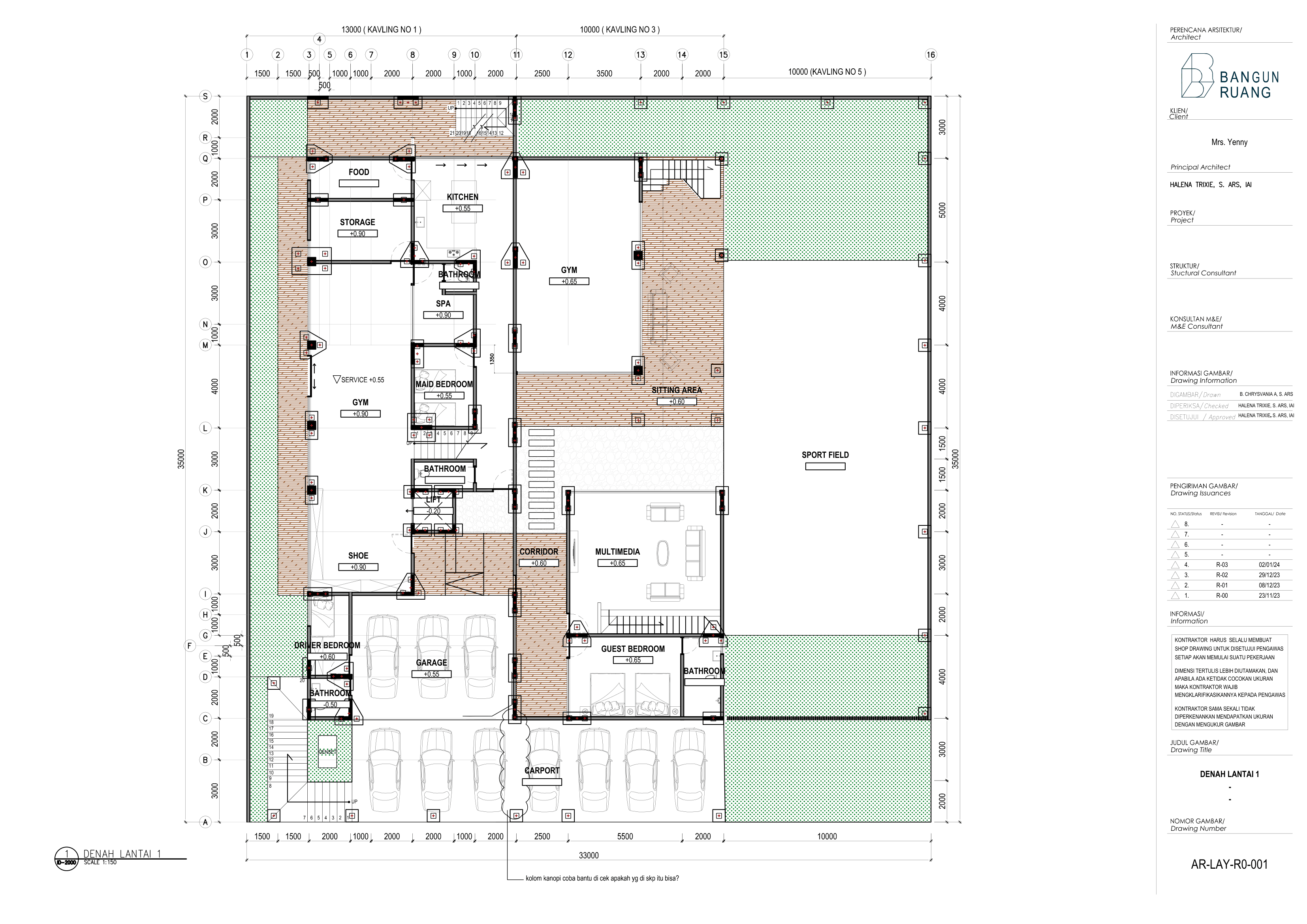 Zone Planning Floor Plan